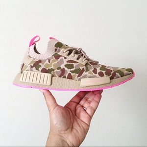 Adidas NMD R1 PK 5th Anniversary Camo Hyper Pop Sneakers